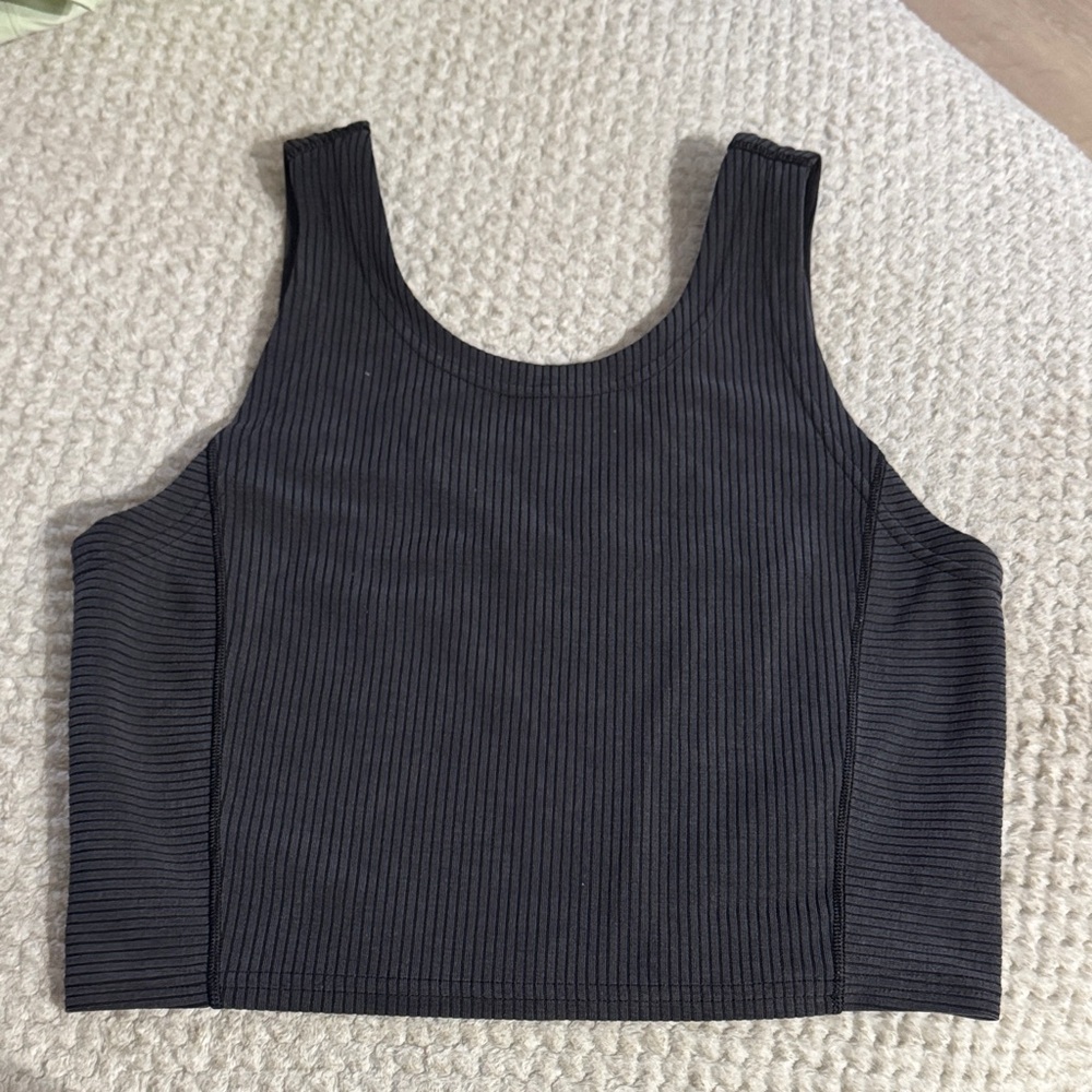 Ribbed Softstreme Cropped Tank Top